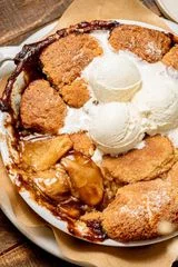 Cinnamon Sugar Apple Cobbler