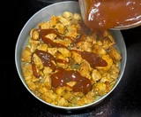 Sweet & Spicy BBQ Chicken Mac & Cheese Meal Prep