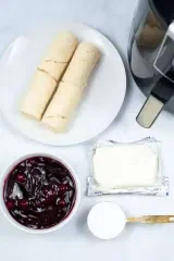 Air Fryer Cherry Danish