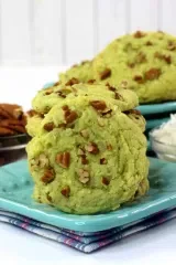 Watergate Pistachio Pudding Cookies