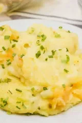 Baked Twice Mashed Potatoes