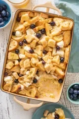 Blueberry Cream Cheese French Toast