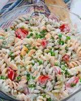 Bacon Pasta Salad with Ranch Dressing