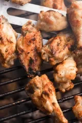 Grilled Crispy Chicken Wings