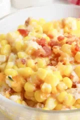Bacon Corn Casserole with Cream Cheese