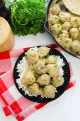 Meatballs and Gravy