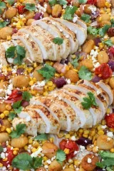 Sheet Pan Gnocchi with Chicken and Corn