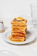 Yeasted Belgian Waffles