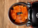 High Protein Low Calorie Teriyaki Salmon and Veggie Stir-Fry