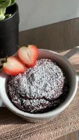 Lava Cake Baked Oats
