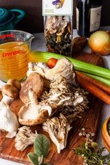 Lentil and Mushroom Soup