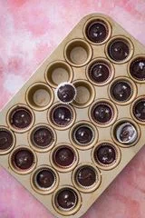 Chocolate Peanut Butter Cups with Sea Salt