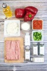 Air Fryer Stuffed Peppers