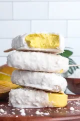Mango Coconut Vegan Ice Cream Bars