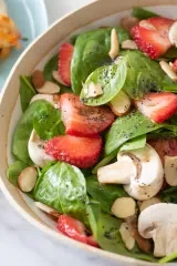 Strawberry Spinach Salad