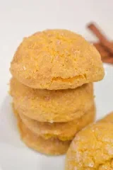Pumpkin Snickerdoodle Cookies