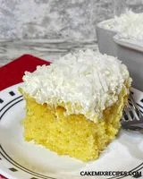 Pineapple Coconut Poke Cake