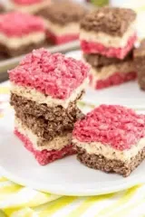 Strawberry Chocolate Rice Krispie Treats