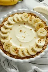 No Bake Banana Cheesecake