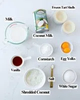 Coconut Cream Tarts