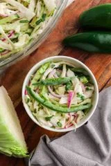 Jalapeño Slaw (Zesty & Creamy)