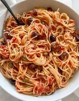 Vegan Pasta Puttanesca