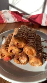 Apple Pie French Toast Roll-Ups