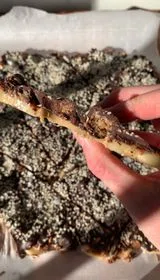 Sesame Granola Banana Bark