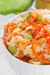 Apple Carrot Slaw