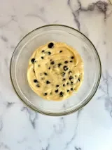 Baked Blueberry Doughnuts