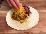 High Protein Steak, Egg & Cheese Burrito