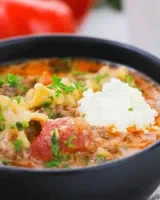 One Pot Lasagna Soup