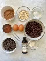 Gluten Free Double Chocolate Black Bean Brownies
