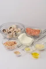 Sausage Cream Cheese Filled Mushrooms