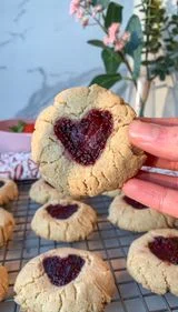 Jam Thumbprint Cookie
