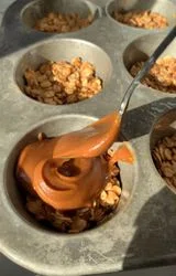 Chocolate Peanut Butter Oat Cups