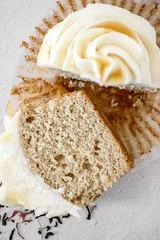 Earl Grey Cupcakes with Honey Mascarpone Buttercream