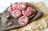 Red Velvet Cake Crinkle Cookies