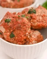 Crockpot Italian Sausage Meatballs