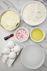 Candy Cane Cupcakes