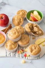 Apple Applesauce Muffins