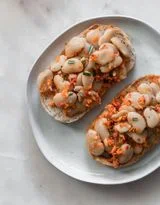 Marinated White Beans With Toast