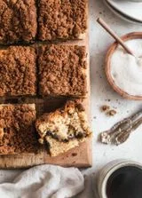 Toasty Brown Butter Banana Coffee Cake