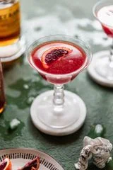 Blood Orange Bourbon Aperol Cocktail (A.K.A. The Crumpled Receipt)
