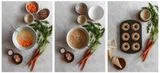 Cardamom Carrot Cake Donuts