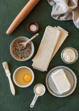 Savory Palmiers With Parmesan & Everything Bagel Spice
