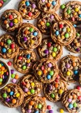 Brown Butter Peanut M&M Cookies