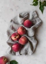 Baked Peaches With Honey & Ginger