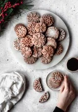 Cardamom Gingerbread Cookies + Orange Glaze