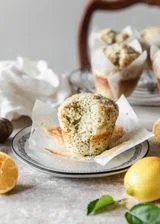 Ricotta Lemon Poppy Seed Muffins